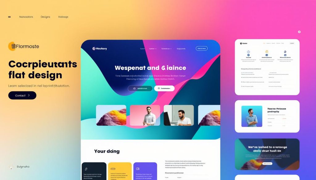apprenez les bases du flat design et maîtrisez les meilleures pratiques pour créer un site web moderne, esthétique et facile à utiliser.