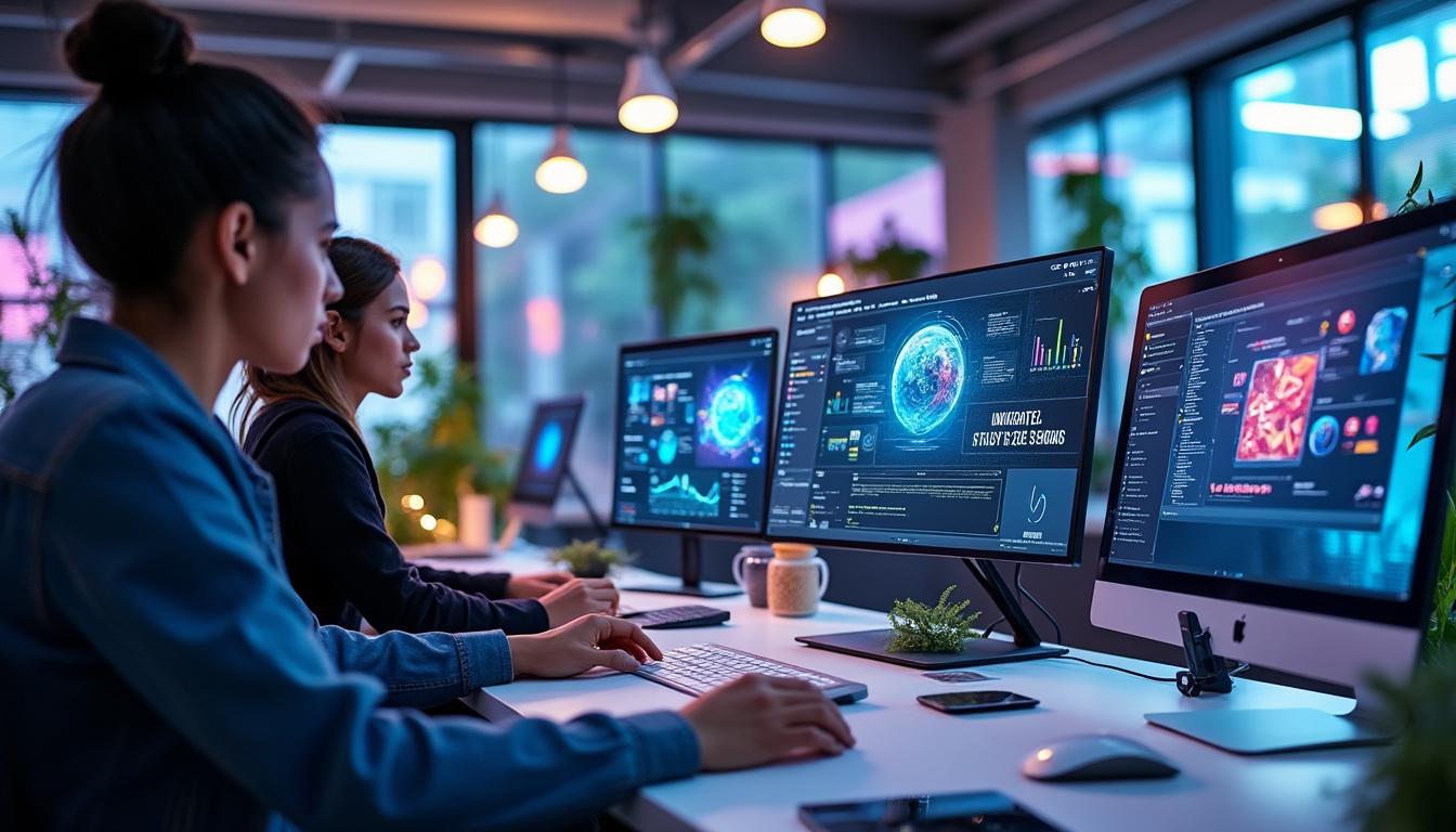 découvrez comment l'intelligence artificielle révolutionne le design web moderne, optimise l'expérience utilisateur et transforme les processus créatifs pour les professionnels du secteur.
